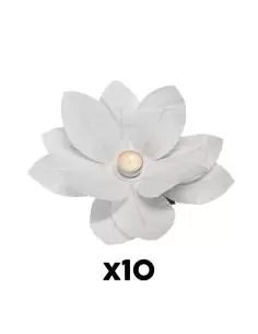 Vela flor de papel (10 U.)