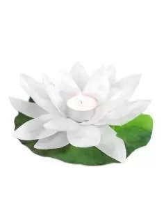 Vela Flor Polièster (10 unitats)