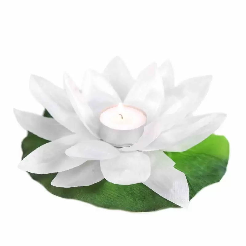Vela Flor Polièster (10 unitats)