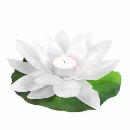 Vela Flor Polièster (10 unitats)