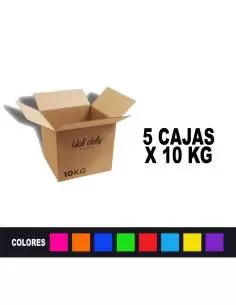Holi powder (5 boxes x 10 kg)