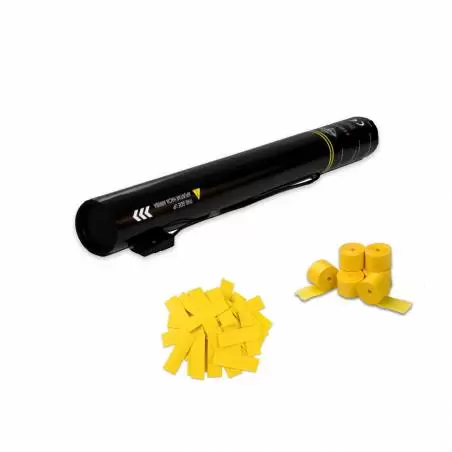 Canon électrique 50 cm. (Confettis + banderoles) - 5