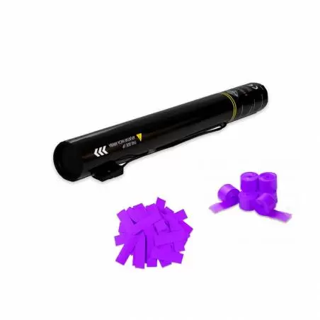Canon électrique 50 cm. (Confettis + banderoles) - 7