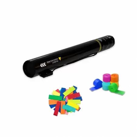 Canon électrique 50 cm. (Confettis + banderoles) - 1