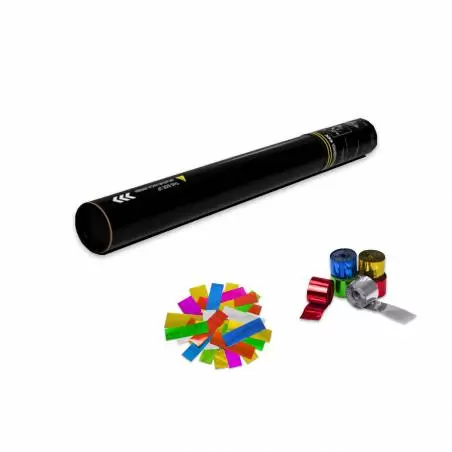 Canon manuel 50 cm. (confettis + banderoles métallisé) - 1