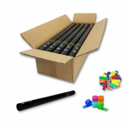 20 Cannoni manuali 80 cm. (Coriandoli + Stelle filanti) - 7