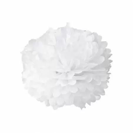 Pompon papel 40 cm. (10 u.)