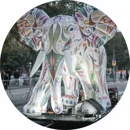 éléphant conflable - 1