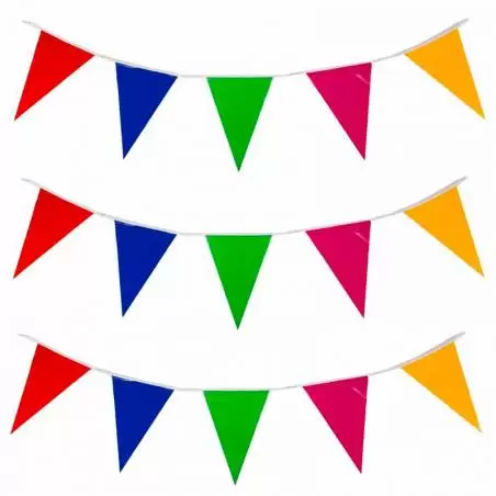Triangle pennants (50 m.)