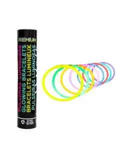Paquet de 100 polseres fluorescents lluminoses - EUTOPICA