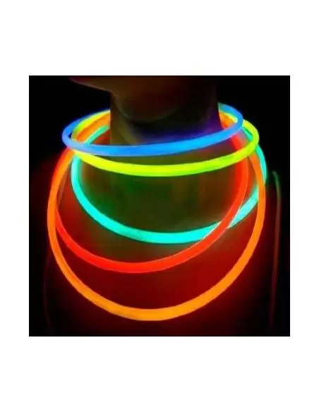 Pack 50 collares luminosas fluorescentes