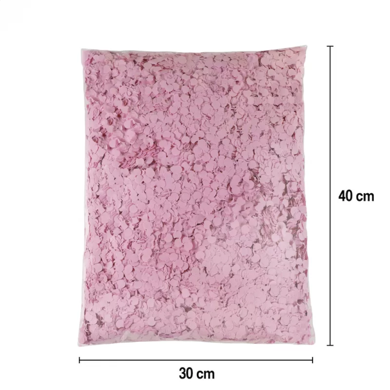 Confeti Clásico (Bolsa 1 kg) rosa o azul - EUTOPICA