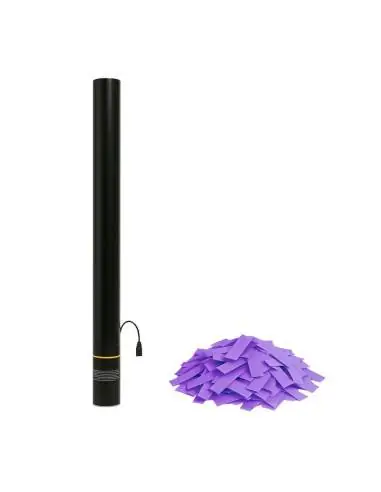 Canó elèctric de confetis de 80 cm (Confetis orgànics) - EUTOPICA ®
