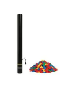 Canó elèctric de confetis de 80 cm (Confetis orgànics) - EUTOPICA ®