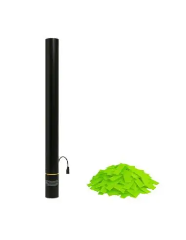 Canó elèctric de confetis de 80 cm (Confetis orgànics) - EUTOPICA ®