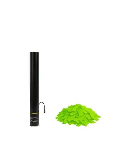 Canó de confetis elèctric de 50 cm (confetis orgànics) - EUTOPICA