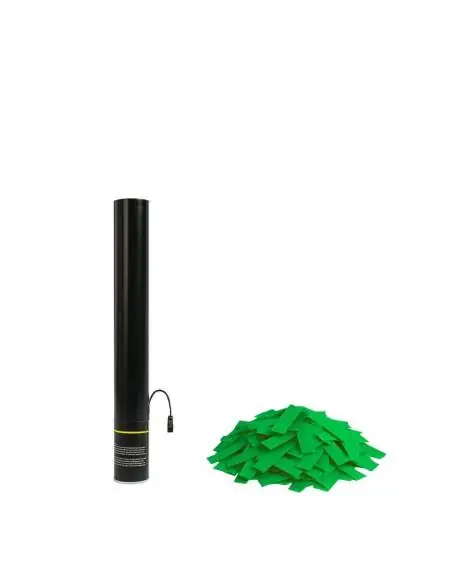 Canó de confetis elèctric de 50 cm (confetis orgànics) - EUTOPICA