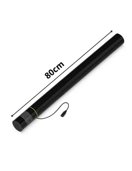 Canó elèctric de confetis de 80 cm (confetis amb purpurina) - EUTOPICA ®