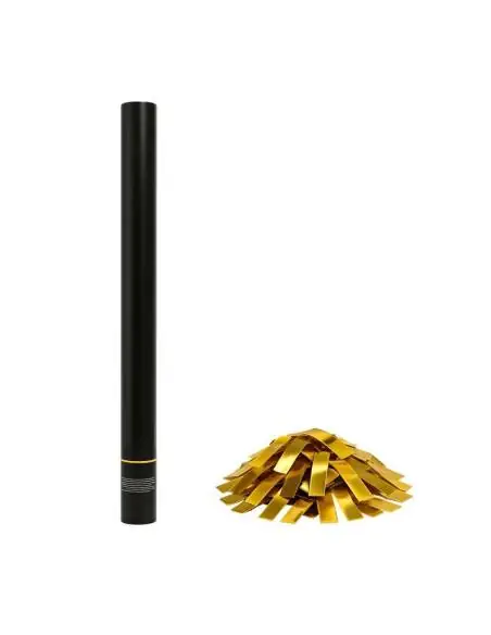 20 Manual cannons 80 cm. (Metallic Confetti) - EUTOPICA