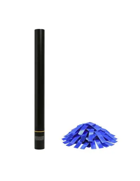 Canó de confettis manual de 80 cm (confettis de purpurina) - EUTOPICA