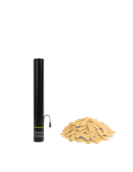 Canó de confetis elèctric de 50 cm (confetis orgànics) - EUTOPICA