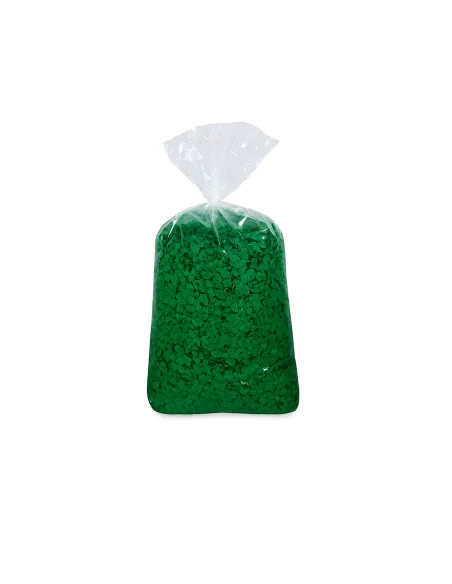 Confeti clásico verde (Saco 10 kg.)