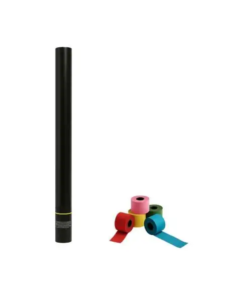 Cannone manuale 80 cm. (Stelle filanti carta) - EUTOPICA