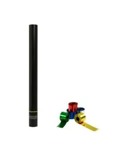 Cañón manual 80 cm. (Serpentinas brillo) - EUTOPICA