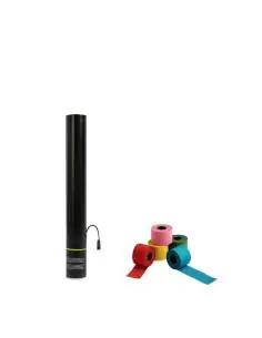 Cañón eléctrico 50 cm. (Serpentinas papel) - EUTOPICA