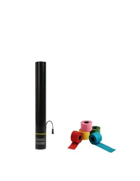 Cannone elettrico 50 cm. (Stelle filanti carta) - EUTOPICA