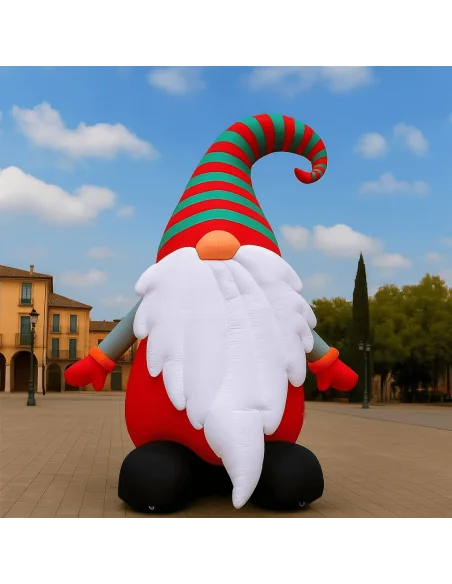 LED Inflatable Gnome 3m - EUTOPICA