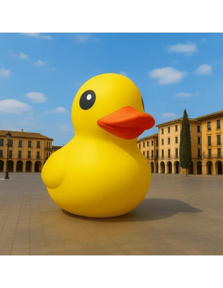 Pato Insuflável LED - EUTOPICA