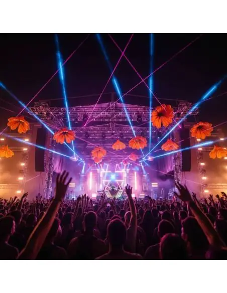 LED Inflatable Flowers 2m - EUTOPICA