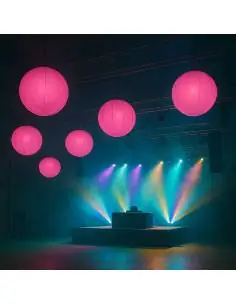 Sphères lumineuses (LED) gonflables - EUTOPICA 2