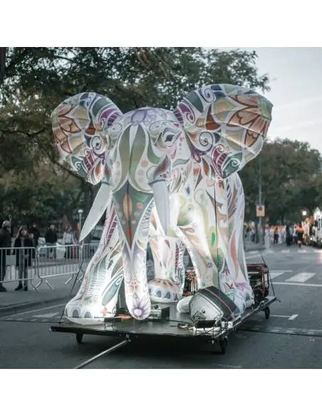 Éléphant gonflable - EUTOPICA