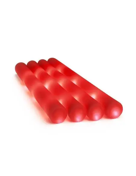 LED foam light sticks Red - EUTOPICA ®
