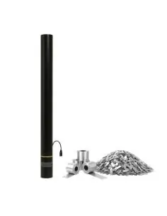 Canó elèctric de confetis de 80 cm (confetis + serpentines amb purpurina) - EUTOPICA 2