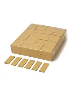 Confetti de paper metàl·lic rectangulars (sac de 1 kg) - EUTOPICA