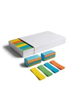 Confetti de paper rectangulars (Brick, 1 kg) - EUTOPICA