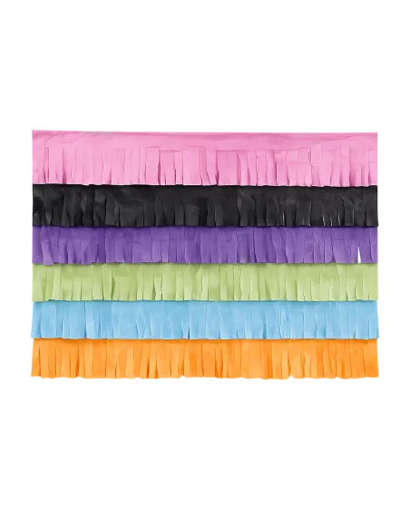 Paper fringe 50 meters for parties - EUTOPICA