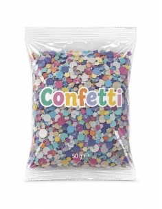 Confettis classique multicolores (Sac 50 g.) - EUTOPICA