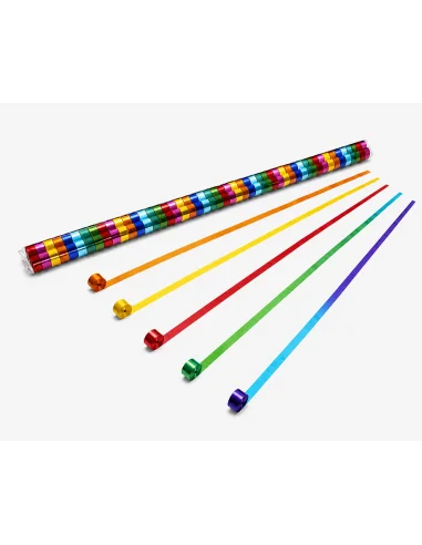 Metallic streamers 5m. (80 rolls) - EUTOPICA